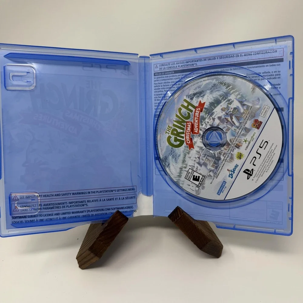 The Grinch Christmas Adventures PS5 Sony PlayStation 5 Holiday Video Game Case